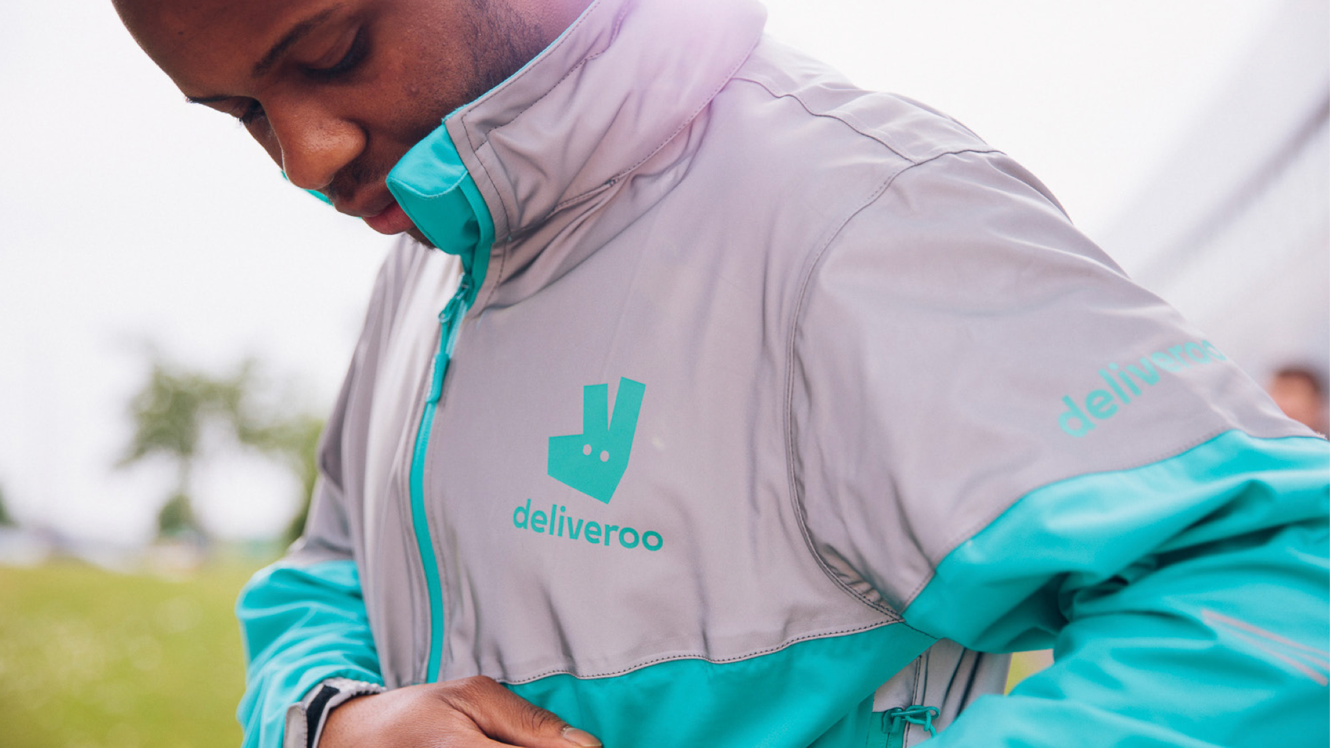 Deliveroo Jacket Detail